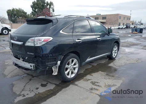 2010 Lexus Rx 350 from USA, damaged, VIN 2T2ZK1BA4AC025712